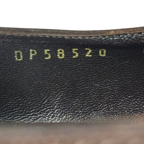 Salvatore Ferragamo Shoes Size 9.5B Womens Brown Suede Slip On Loafers Comfort - Picture 10 of 11